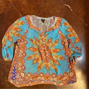 Ladies New Directions Sheer Blouse